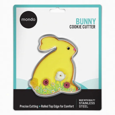 Mondo Bunny Stainless Steel Cookie Cutter