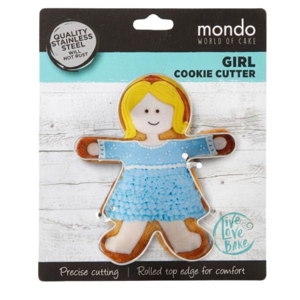 Mondo Girl Cookie Cutter