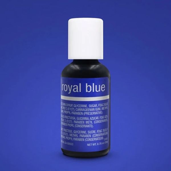 Royal Blue Chefmaster Liqua-Gel Food Colouring 20g