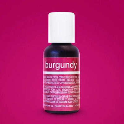 Burgundy Wine Chefmaster Liqua-Gel Food Colouring 20g