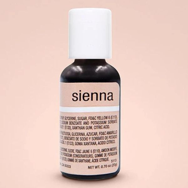 Sienna Chefmaster Liqua-Gel Food Colouring 20g