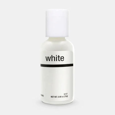 Bright White Chefmaster Liqua-Gel Food Colouring 20g