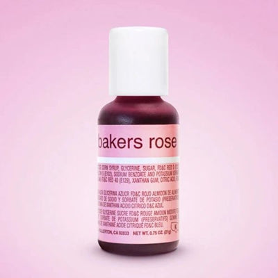 Bakers Rose Chefmaster Liqua-Gel Food Colouring 20g