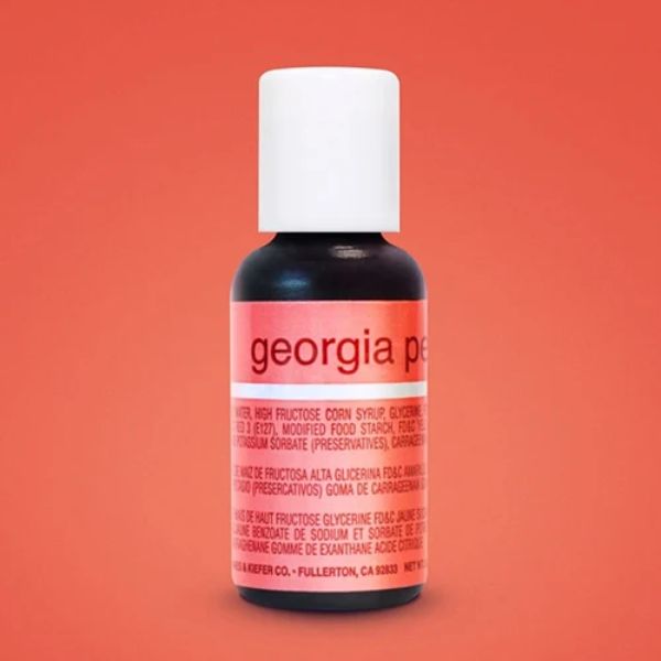 Georgia Peach Chefmaster Liqua-Gel Food Colouring 20g