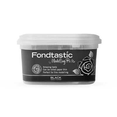 Black Fondtastic Modelling Paste