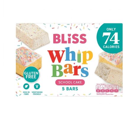 Bliss School Cake Bars 5pk 100g