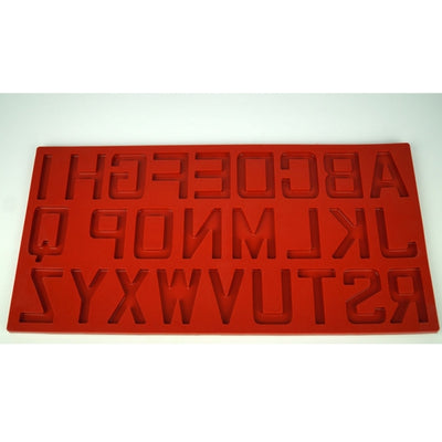 Alphabet Silicone Cake & Chocolate Mould