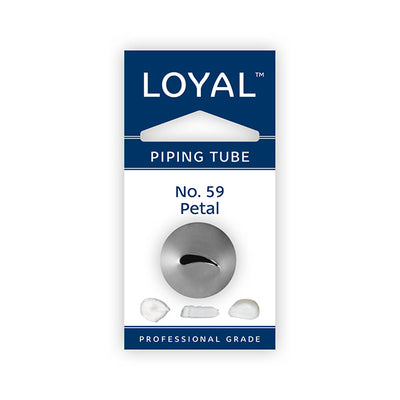 No.59 Petal/Rose Loyal Standard Stainless Steel Piping Tip