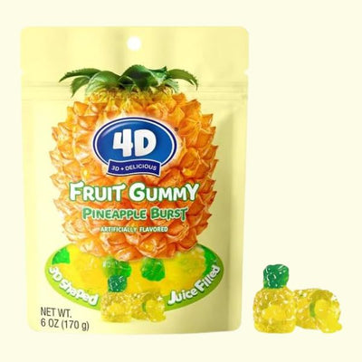 Amos 4D Pineapple Burst Peg Bag 170g