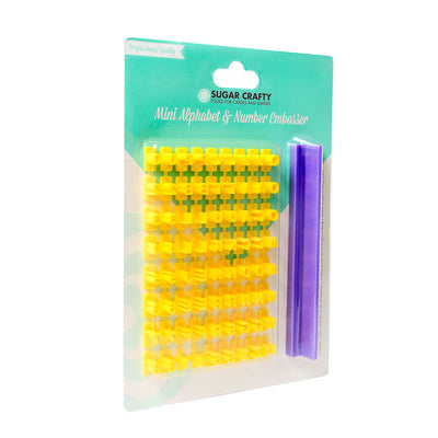 Sugar Crafty Mini Alphabet and Number Embosser Set
