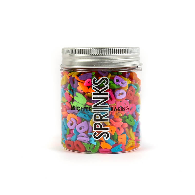 Sprinks Mixed Alphabet Sprinkles 55g