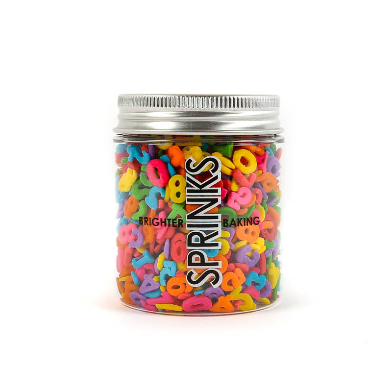 Sprinks Mixed Numbers Sprinkles 55g