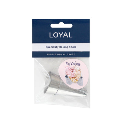 Loyal Cas Cakery 2pc Piping Tip Set (Closed Star 7 and 10)