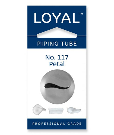 No.117 Petal Loyal Medium Stainless Steel Piping Tip