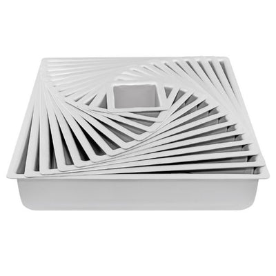 6in Mondo Pro Square Cake Pan 3in Deep