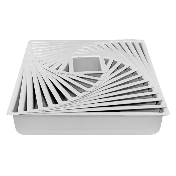 8in Mondo Pro Square Cake Pan 3in Deep