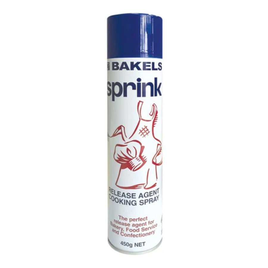 Bakels Sprink Aerosol Release Agent Cooking Spray 450g