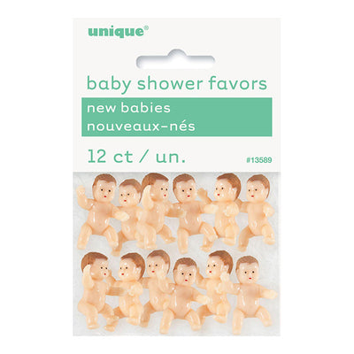 New Babies Plastic Figurines 12pk
