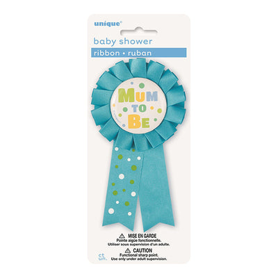 Blue Mum To Be Award Ribbon