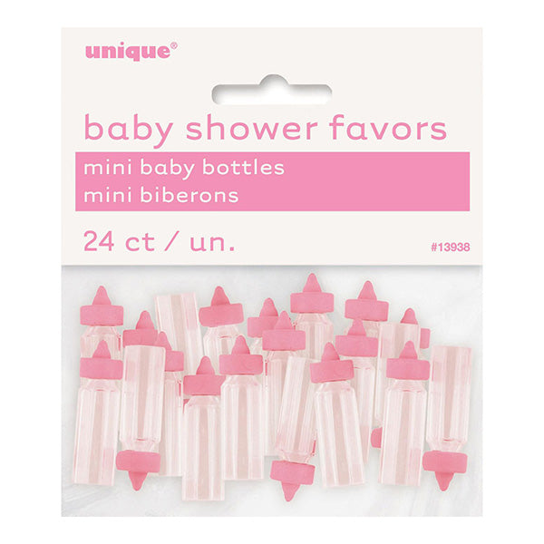 Pink Mini Baby Bottle 24pk