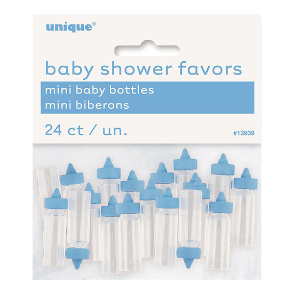 Blue Mini Baby Bottle 24pk