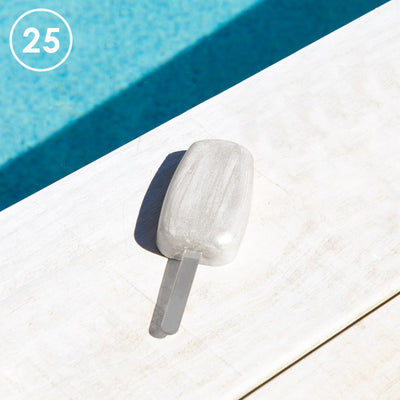 Silver Acrylic Cakesickle Sticks 25pk