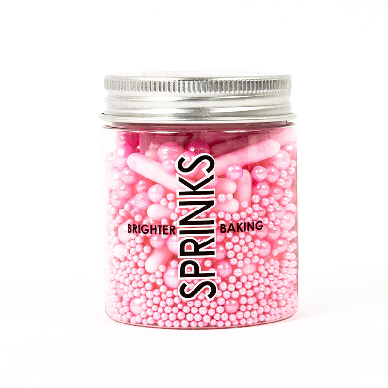 Sprinks Bubble & Bounce Pink Sprinkles 75g