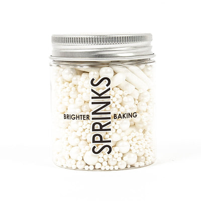 Sprinks Bubble &amp; Bounce White Sprinkles 75g