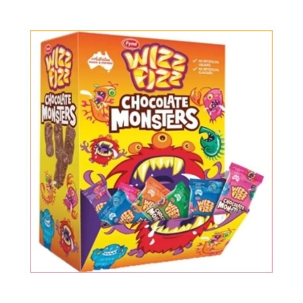 DATED SPECIAL Wizz Fizz Choc Monster Mouth 72pk (BB Jul 2025)