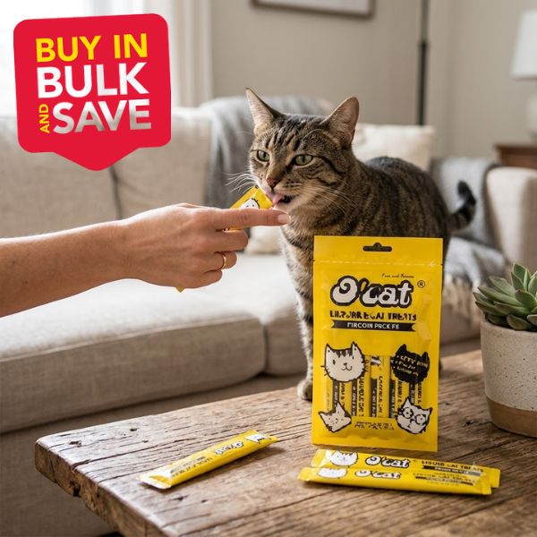 24pk Creamy cat treats Chicken flavour
