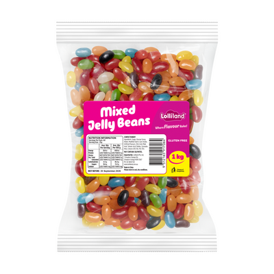 Mixed Medium Jelly Beans 1kg