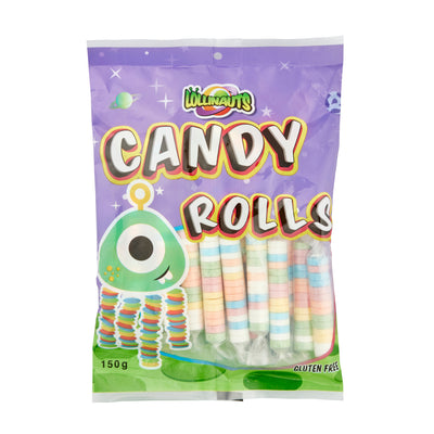 Lollinauts Candy Rolls 150g