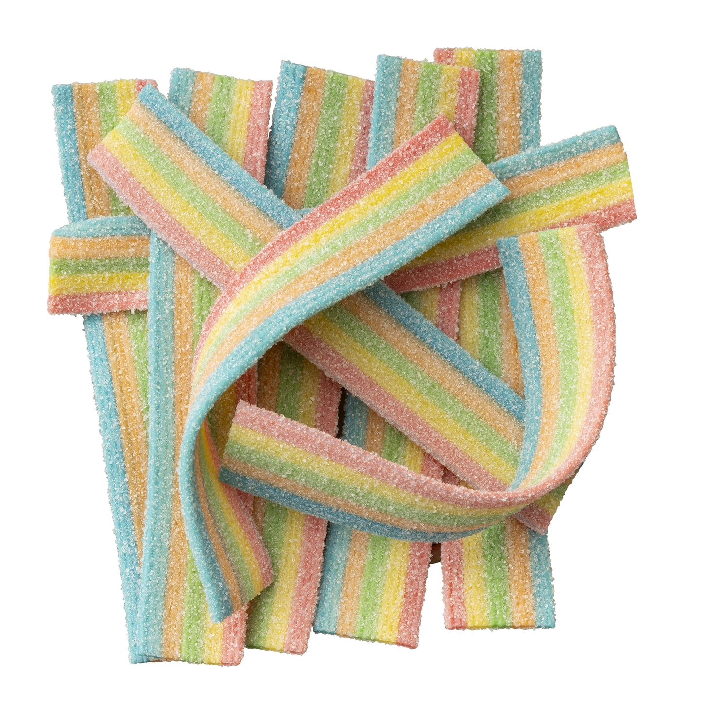 Lollinauts Sour Straps - Rainbow 160g