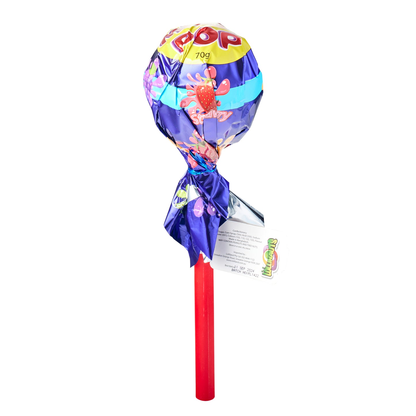 Mega Lollipop with 7pc 10g Lollipops (70g)