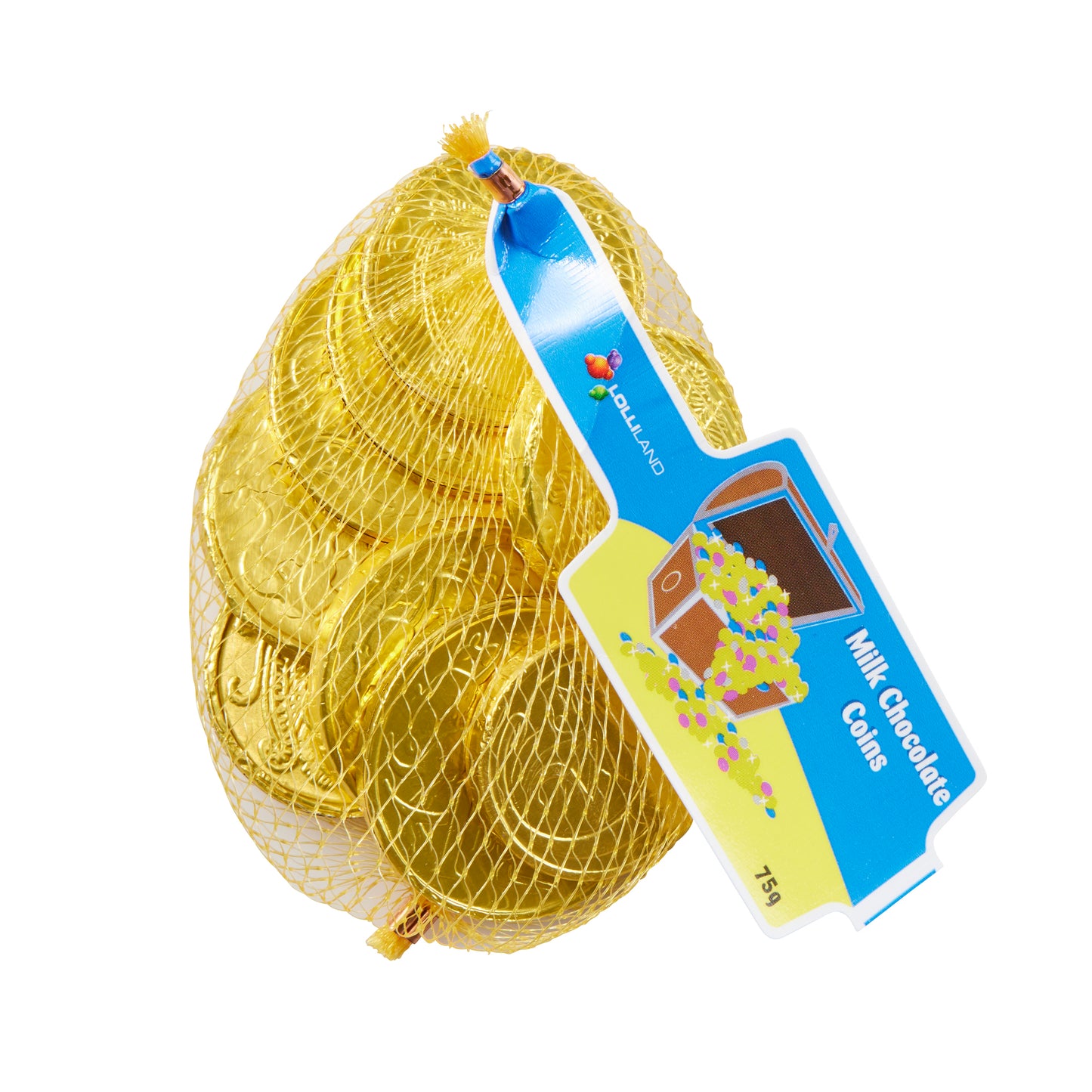 Gold Milk Chocolate Coins 65g (approximately 10-11 pieces)
