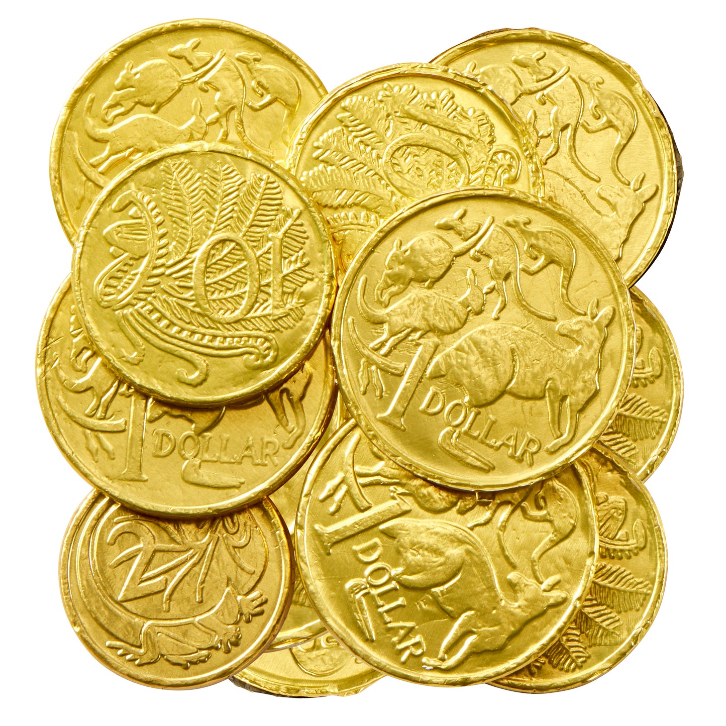 Gold Milk Chocolate Coins 65g (approximately 10-11 pieces)