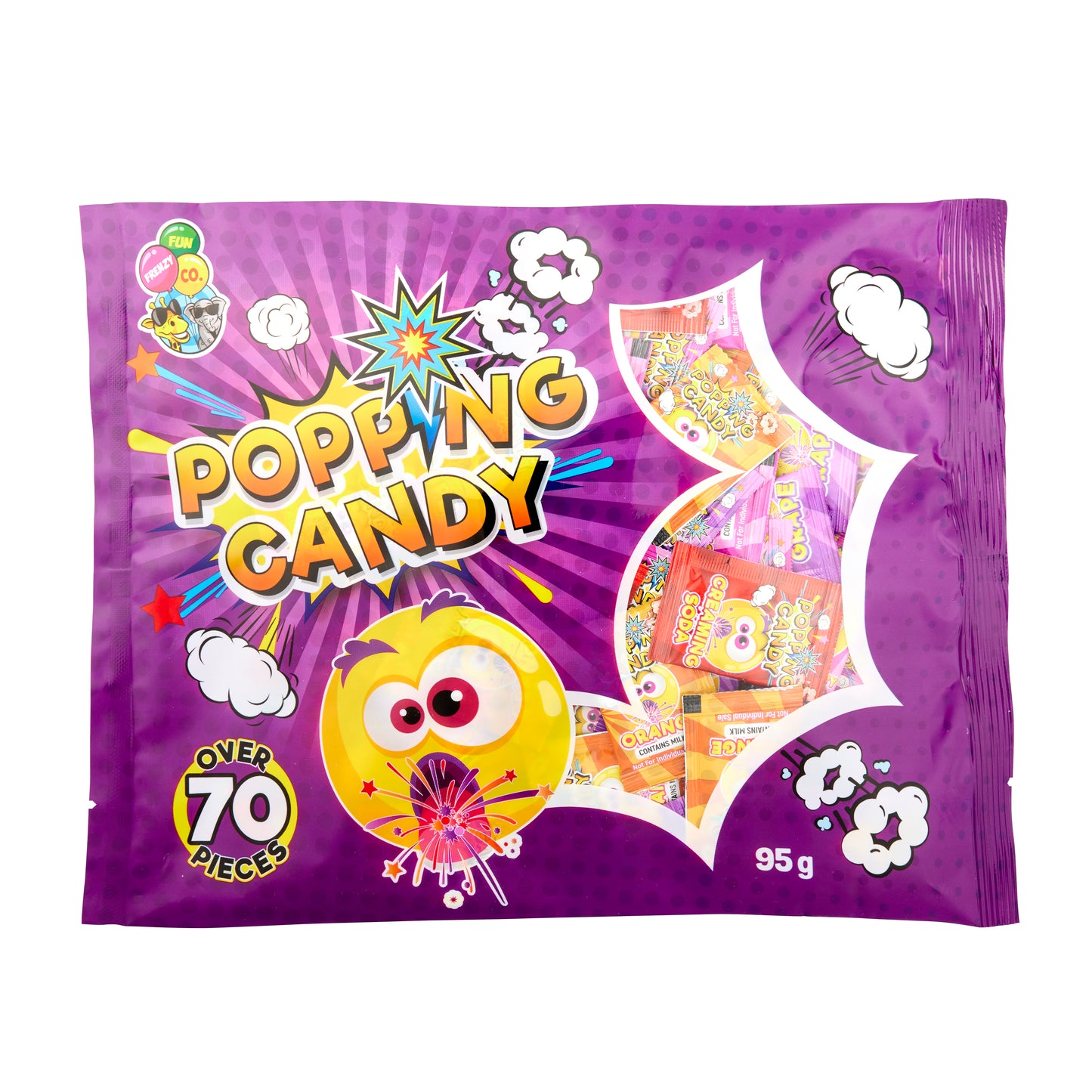 FunFrenzy Popping Candy 95g