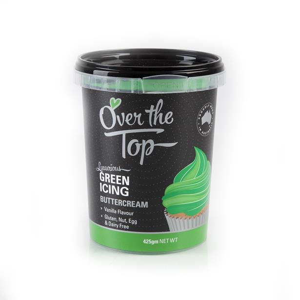 DATED SPECIAL Over The Top Buttercream - Green 425g (BB JUL 2025)