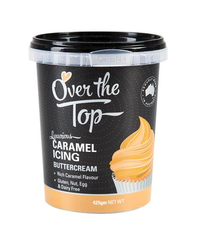 Over The Top Caramel Buttercream 425g