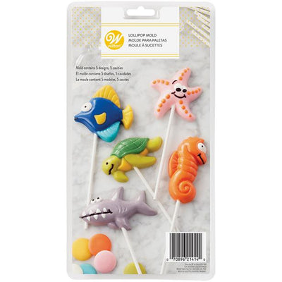 Wilton Sea creatures Lollipop Mould