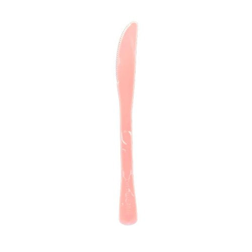 Light Pink Plastic Knives 20pk