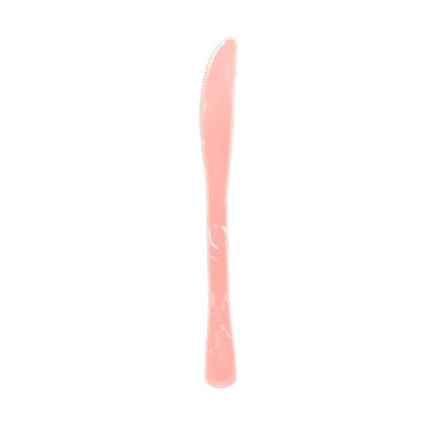 Light Pink Plastic Knives 20pk