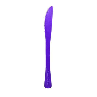 Purple Plastic Knives 20pk