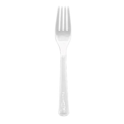Silver Plastic Forks 20pk