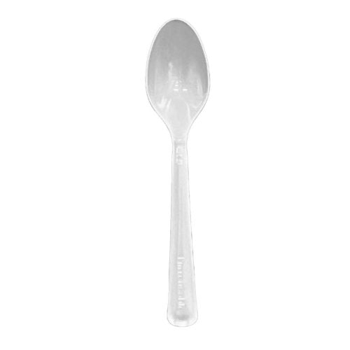Silver Plastic Spoons 20pk