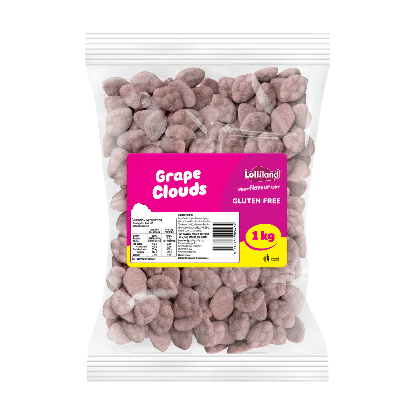 Purple Clouds - Grape 1kg