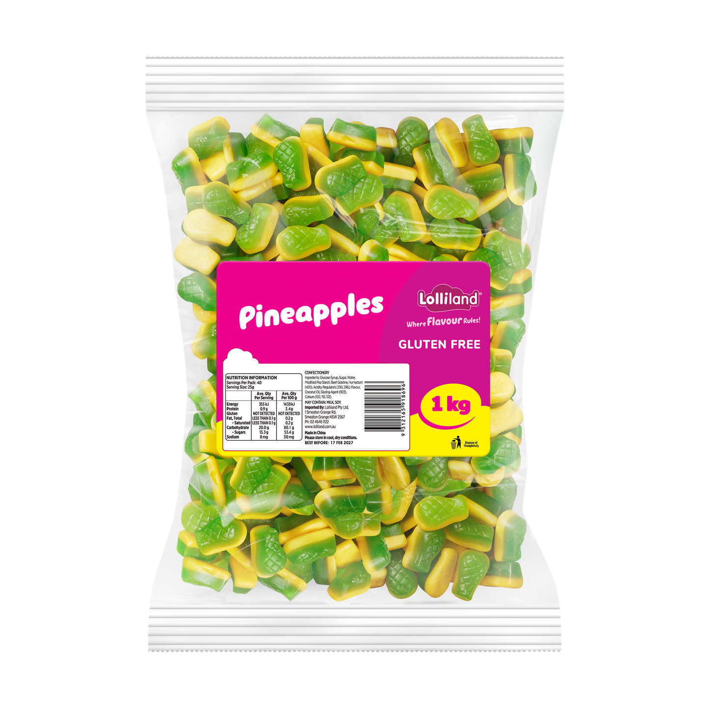 Pineapples 1kg