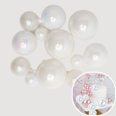 Hologram White Ball Topper 12pk