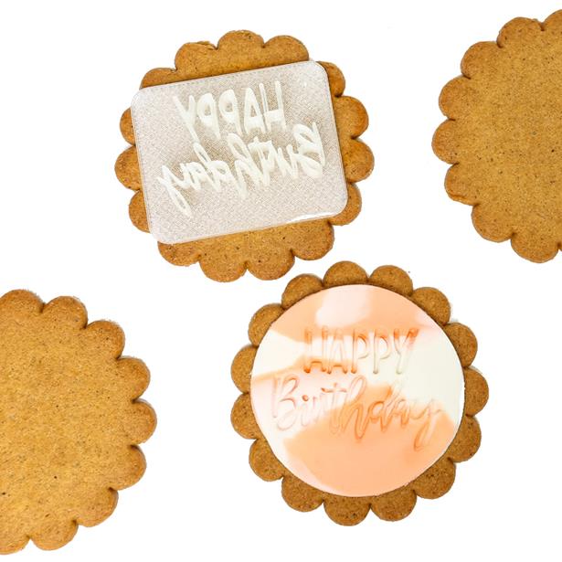 Fondant Embosser - Happy Birthday