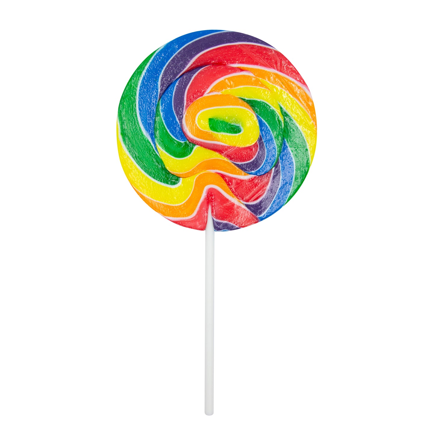 Giant 13cm Rainbow Swirl Pop 200g